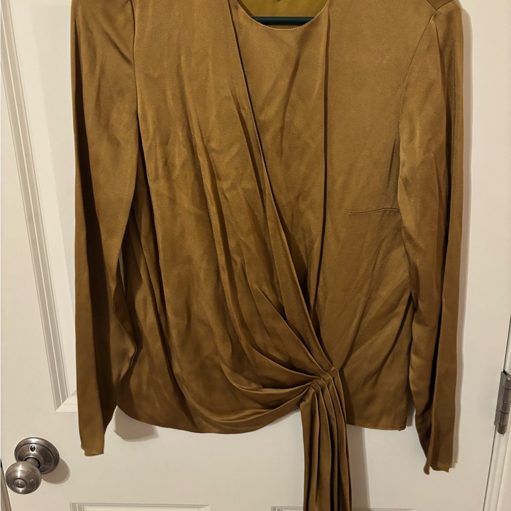 LANVIN Paris Satin Blouse